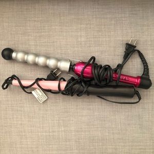 Bed Head and Remington hair curling wands